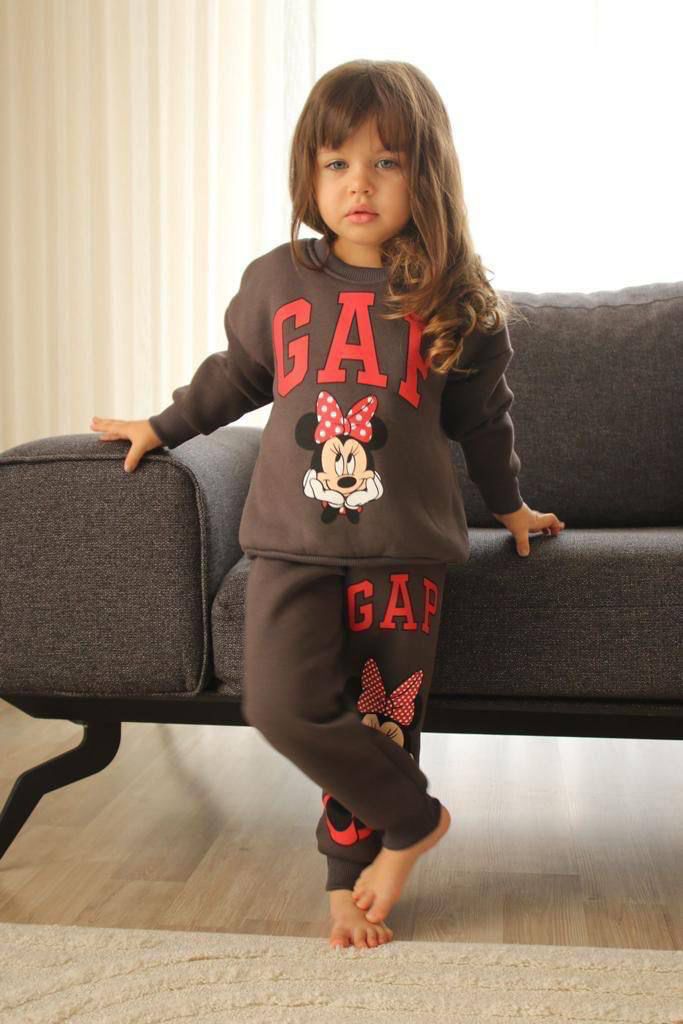 MİNİE GAP KIZ TAKIM(ŞARDONLU)