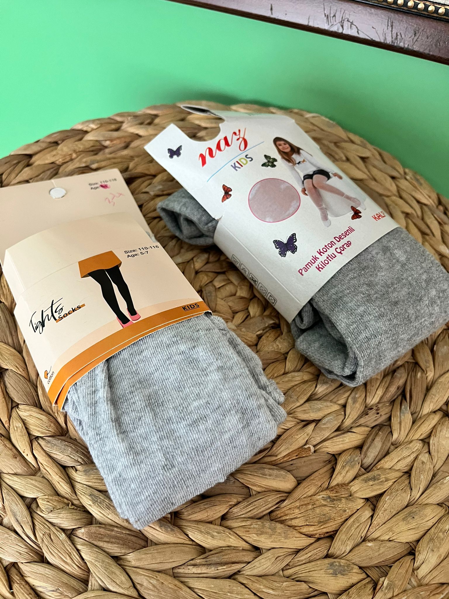 GRİ KİLOTLU ÇORAP