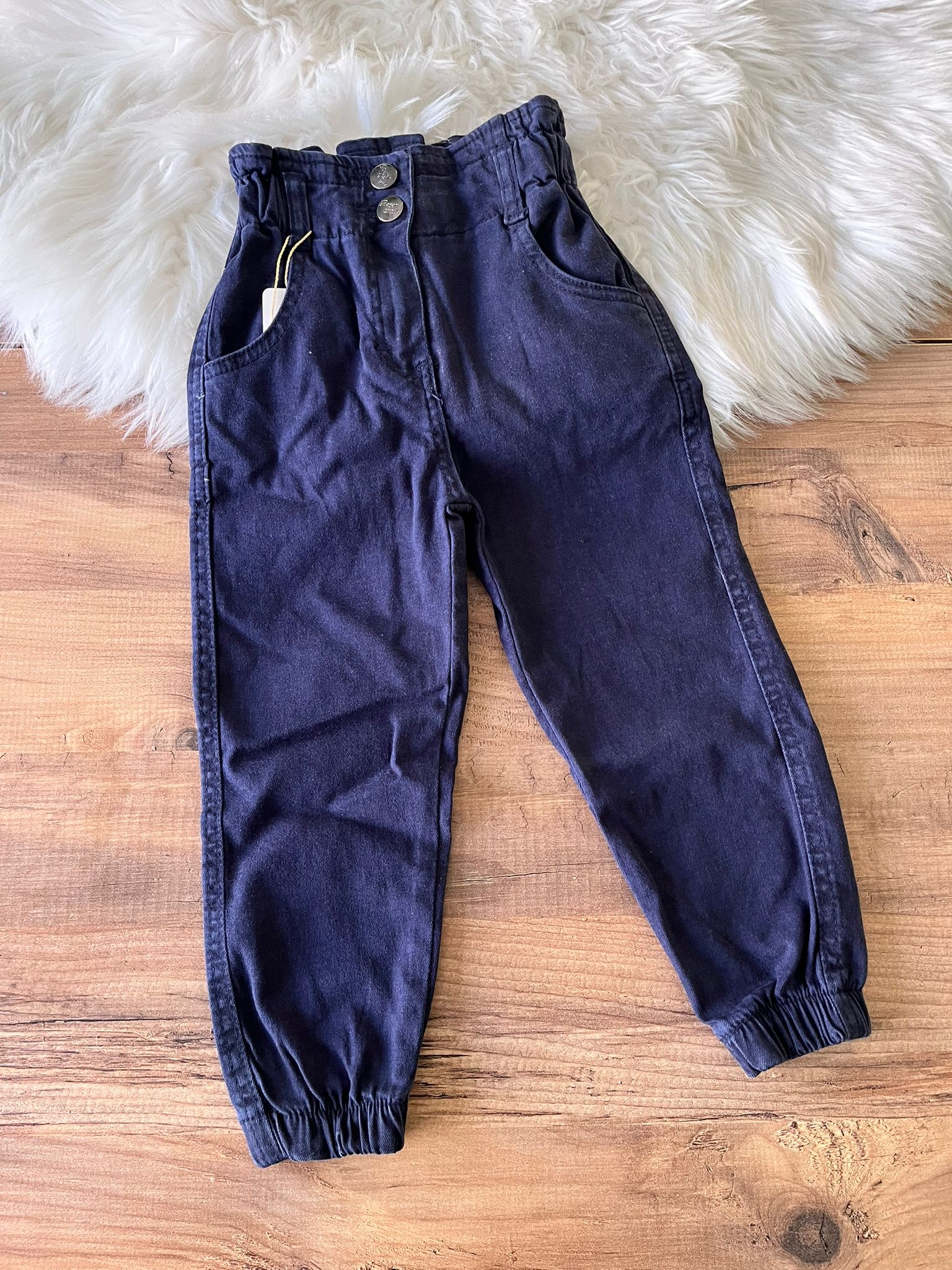 LACİVERT KIZ PANTOLON