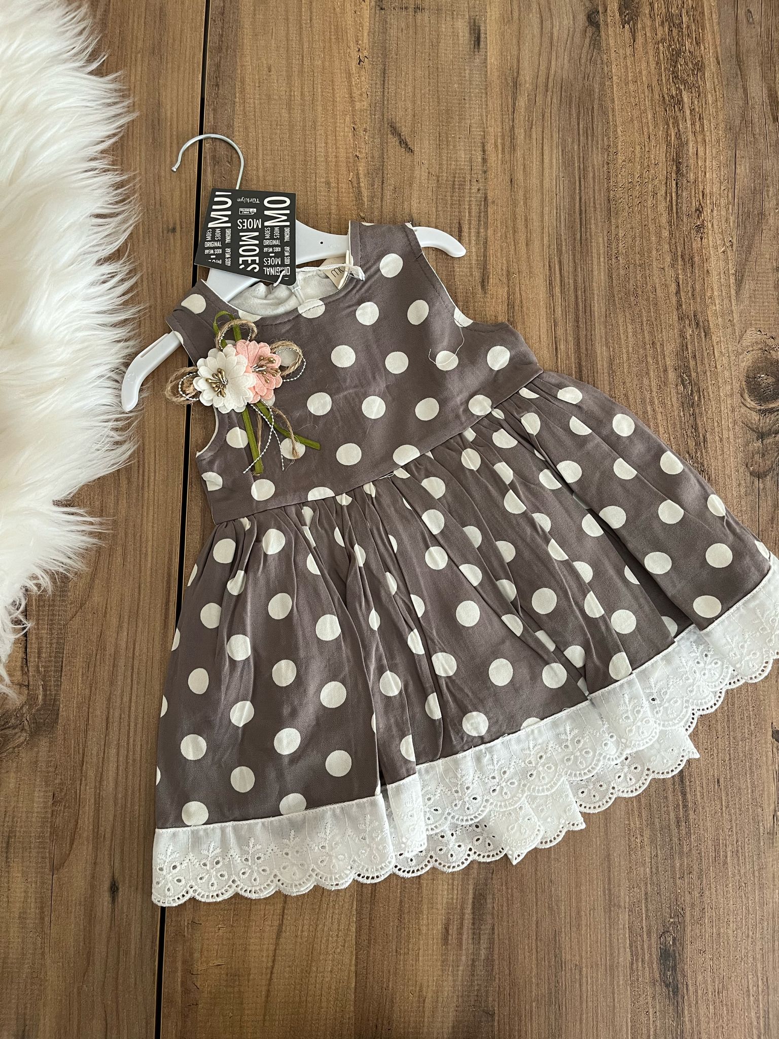 PUANLI BEBEK ELBİSE