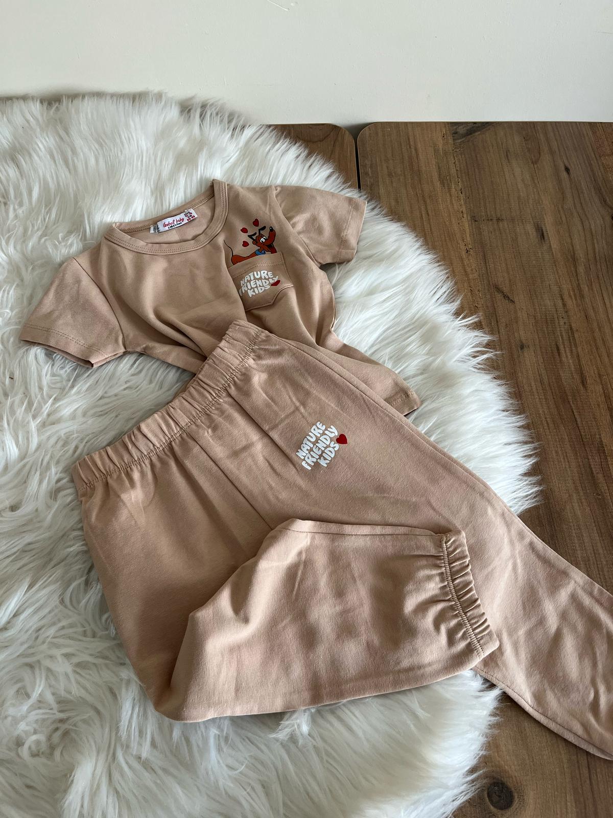 unisex yazlık BEBEK YAZLIK TAKIM