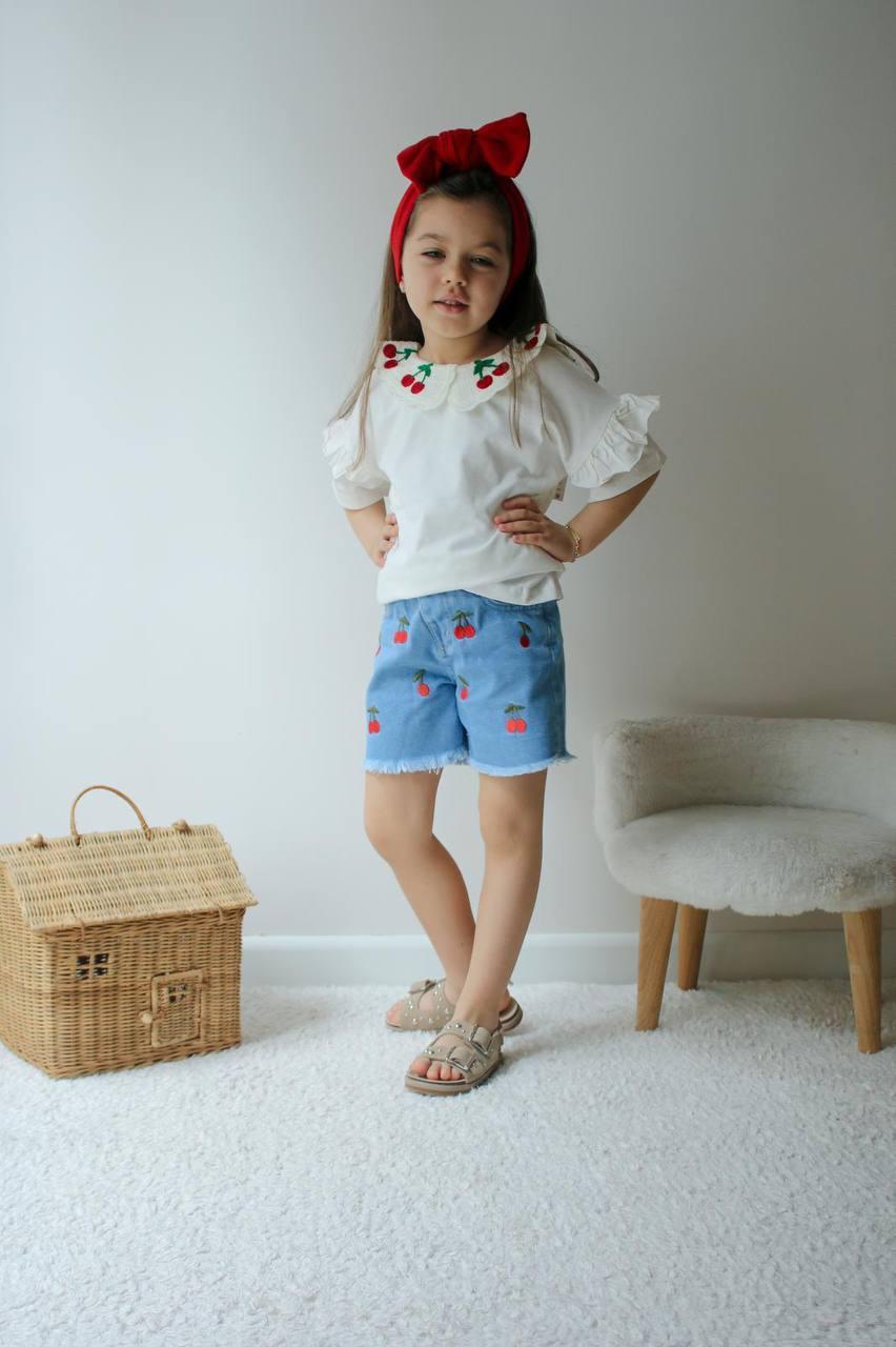 kiraz nakıslı ikili takım