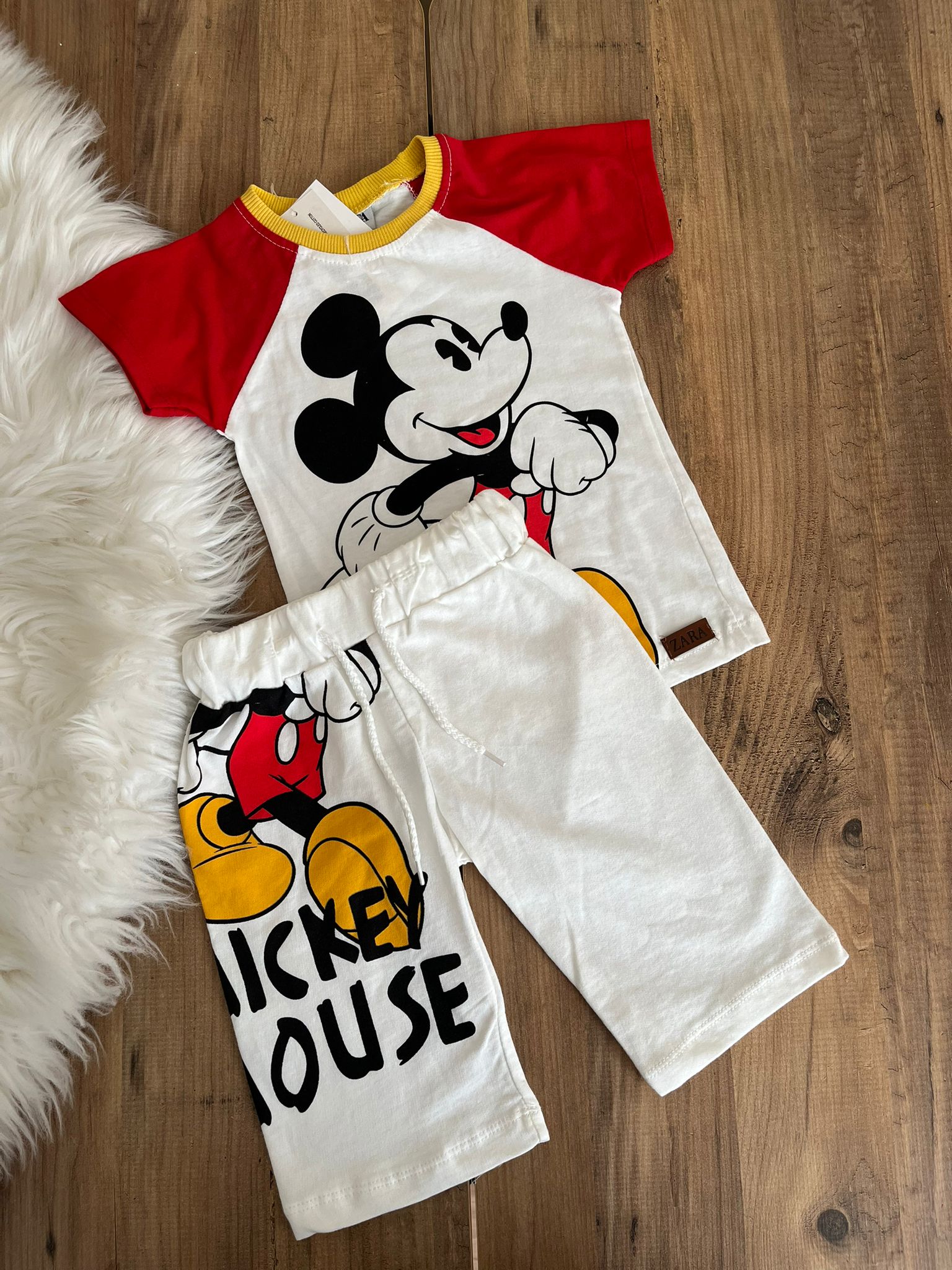 miki desen erkek şort takım