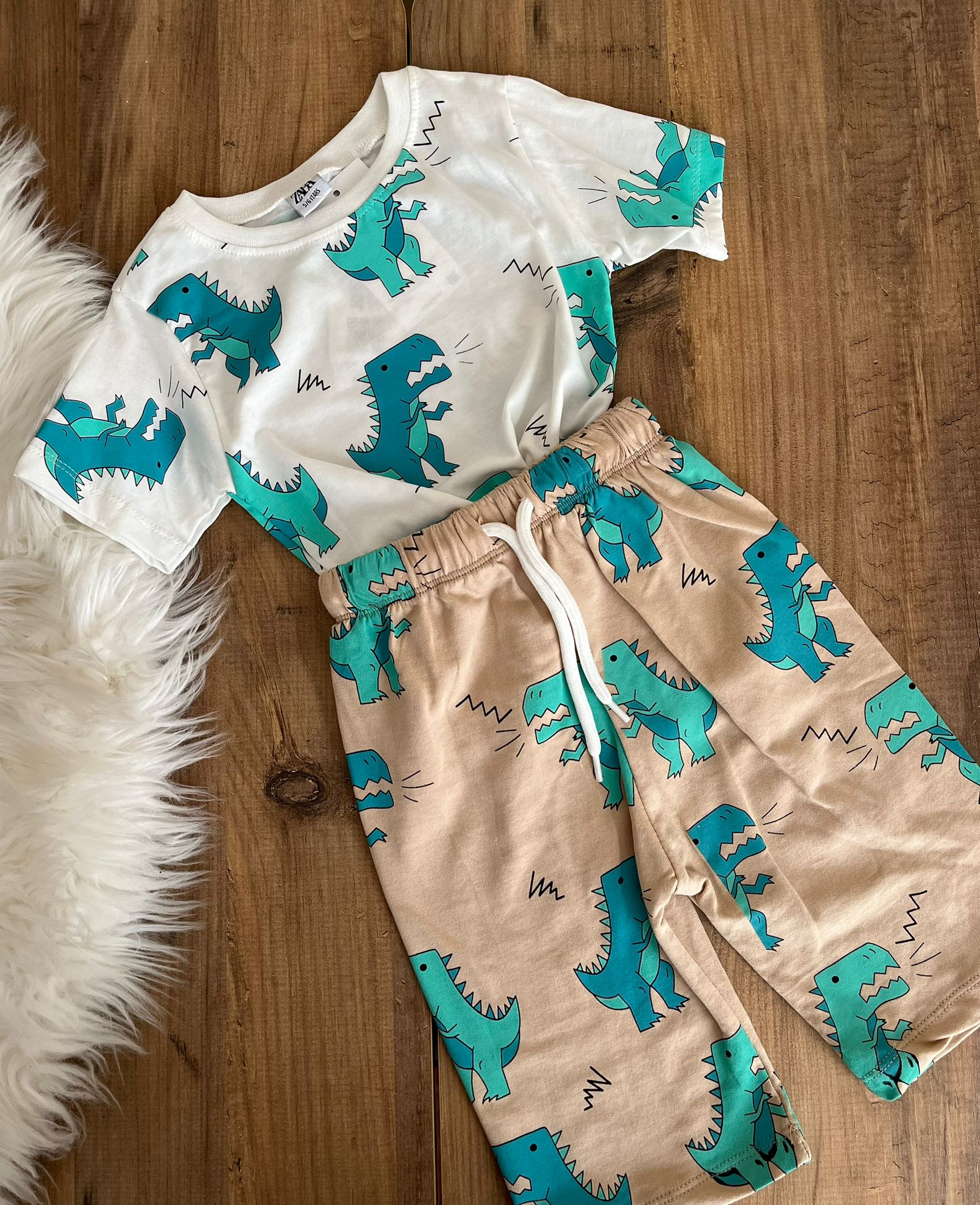 tireks baskılı erkek şort takım